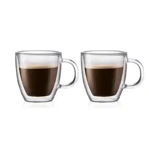 Bodum Bistro Double-Wall Mug 150 ml 2 pcs