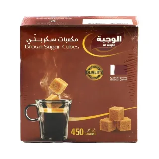 مكعبات سكر بني الواجبة 450 جم