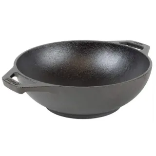 Lodge USA Wok Mini Cast Iron 6.25 Inch L6MW