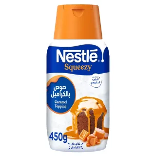 Nestlé Squeezy Caramel Flavored Condensed Milk Topping 450g