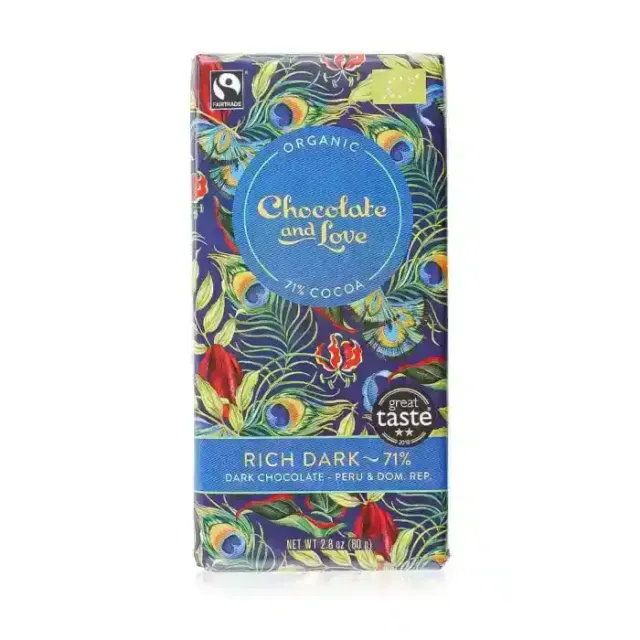 Chocolate And Love Rich Dark 71% 80G