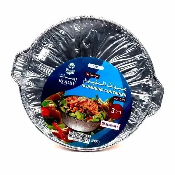 Aluminum Pot 3pcs with Lid