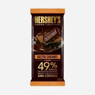 HERSHEYS DRKCHCO COOKS N SLTD CARAMEL 100G