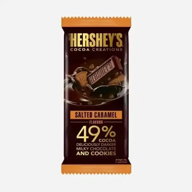 HERSHEYS DRKCHCO COOKS N SLTD CARAMEL 100G