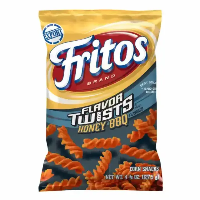 Fritos Chips Twists Honey Barbecue Flavored 127.5 g