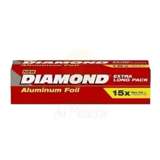 DIAMOND ALUMINUM FOIL EXTRA LONG 120MX30CM