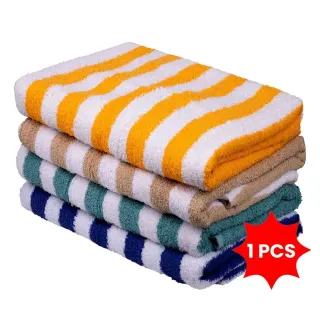Kassino Stripes Bath Towel 65 x 130cm Assorted