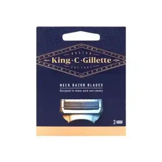 خراطيش جيليت 608 للرقبة من كي سي جي، 3 قطع، فتحة مثلثة