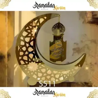 Ramadan Crescent Stainless Steel S511