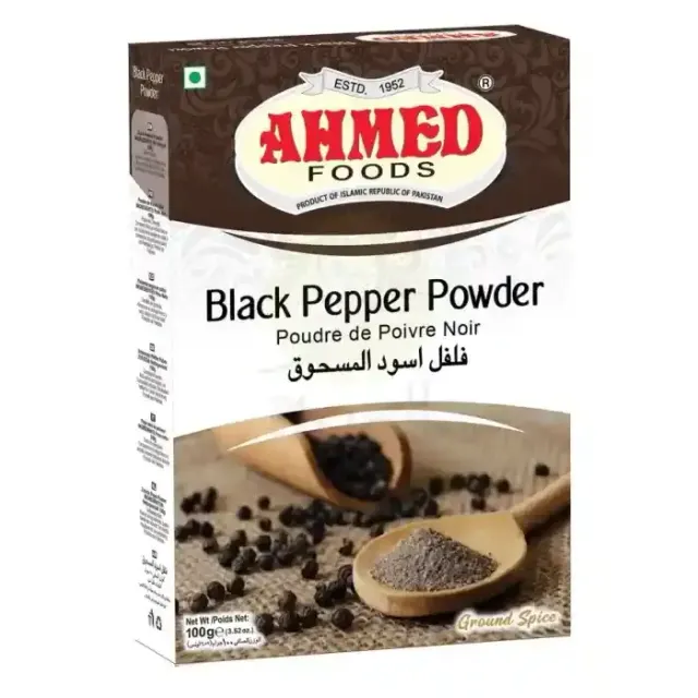 Ahmed Black Pepper Powder=100Gm