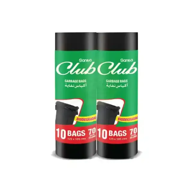 Sanita Club Garbage Bag 70 Gallon 20Bagsx2