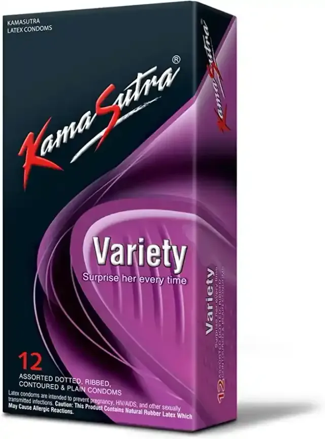 Kama Sutra Condom Variety 12 Pieces