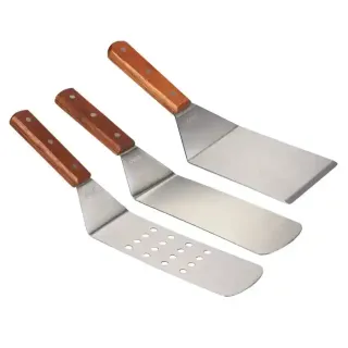 Nava Stainlss Grill Spatula&Scraper 26Cm