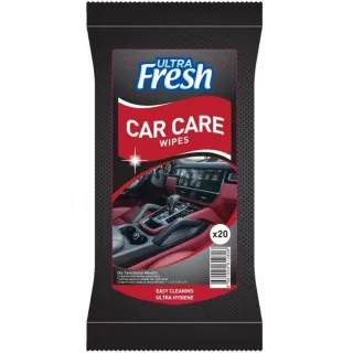 Ultra Fresh Car Care Wipes 644 Assorted 20 Pieces
