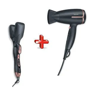 Beurer Hair Dryer HC25 + Hair Styler HT60