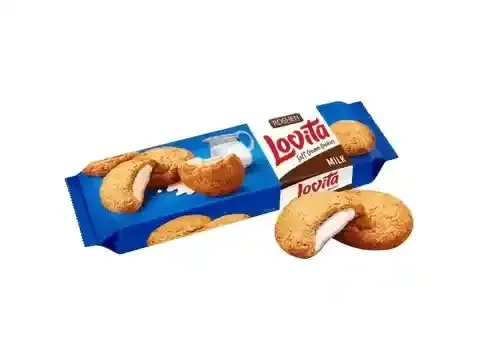 Roshen Lovita Cream Cookies Milk 127g