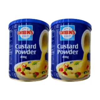 Green's Custard Powder Tin 400 g x 2 Special Price