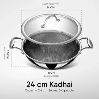 ستال أرتيزان مقلاة هجينة 24سم