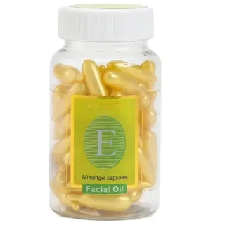 Animate Soft Gel Capsule For Facial Oil Vitamin E 60 Soft Gel Assorted Color