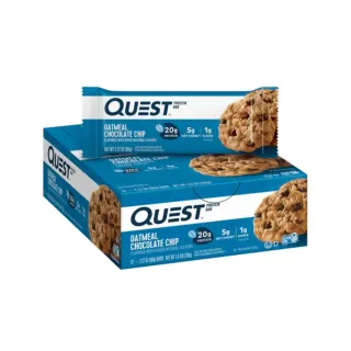 Quest Protein Bar Oatmeal Chocolate Chip 60gx12 Pieces