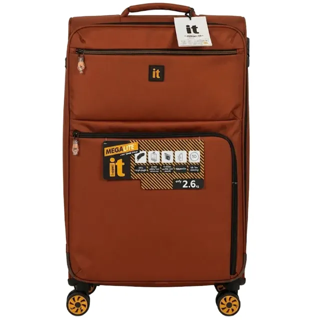 IT Soft Trolley Luggage Bag Assorted Color 63.5cm