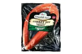Green Hills Farm Turkey Hot Smoked Sausage 396g