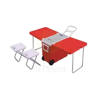 NYC ICE BOX 28L with TABLE & 2 CHAIRS 9191