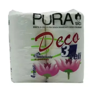 PURA TOILET ROLL 4 ROLL