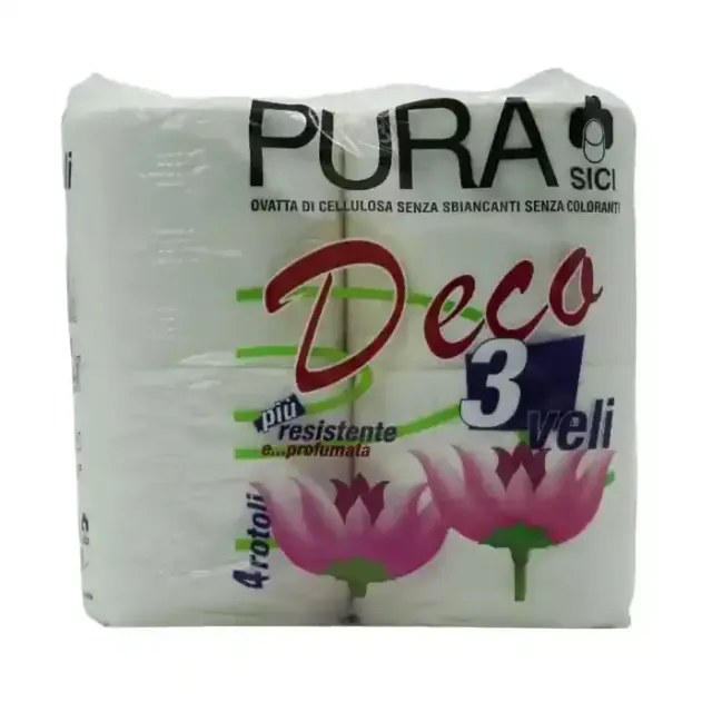PURA TOILET ROLL 4 ROLL