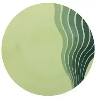Rf Dinner Plate 8Inch green 8105