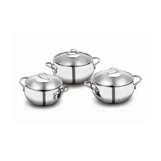 Korkmaz Tombik Junior Stainless Steel Cookware Set