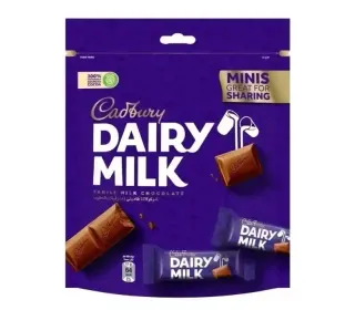 Cadbury Dairy Milk Plain Mini Bag 168G