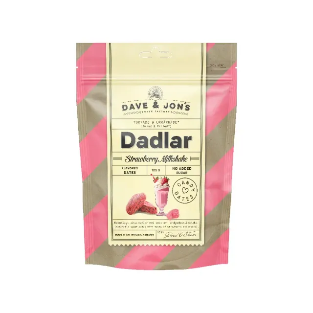 Dave & Jon's Dates Strawberry Shake 125g