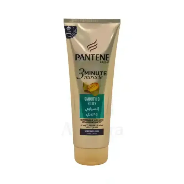 Pantene Pro-V 3Minute Miracle Conditioner+Mask Smooth&Silky 200Ml