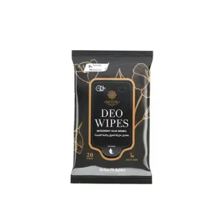 Misk Deodorant Wipes 20S