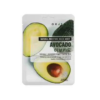 Orjena Natural Moisture Mask Sheet Avocado 23ml