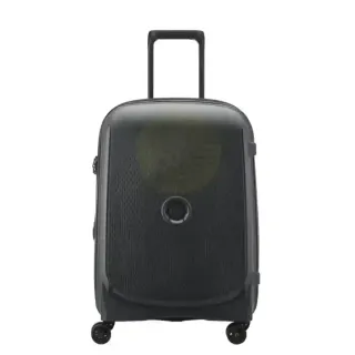 DELSEY 4W HARD TROLLEY 55CM BLK 3861806