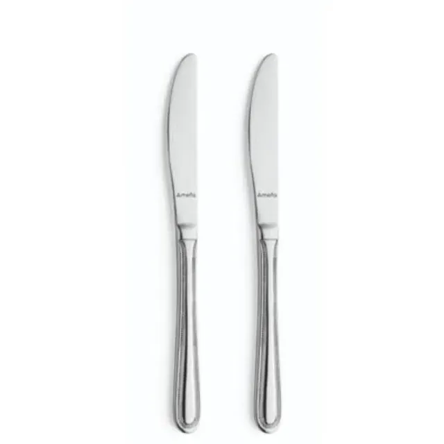 AMEFA Stainless Steel Table Knives 2 pcs on Card