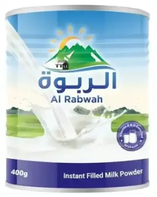 الربوة حليب محشو معبأ 400غم