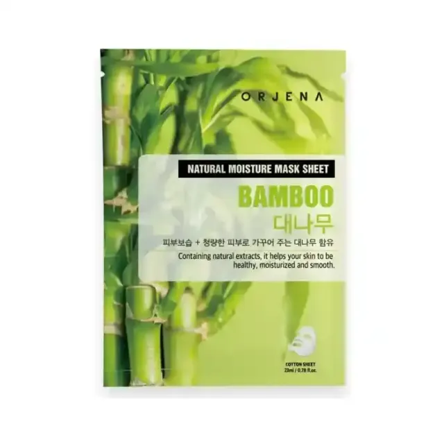 Orjena Natural Moisture Mask Sheet Bamboo 23ml