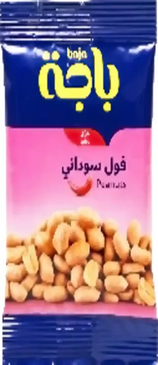 فول سوداني باجة حار 15 جم × 24 قطعة