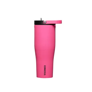 Corkcicle Gocup XL with Straw 887 ml Dragon Fruit