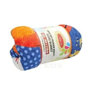 Kassino Blanket Soft Fleece Single Solid 150 x 200 cm
