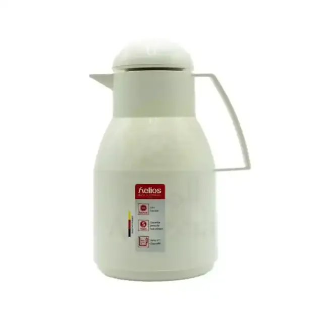 هيليوس فراغ إبريق العادية الأبيض 1.0Lt