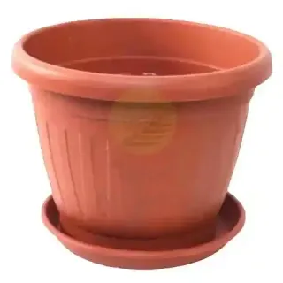 Fengua Planter & Saucer Plastic 30 cm