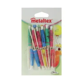 Metaltex 12 Parasol Picks Set