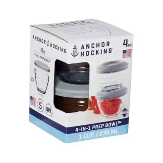 Anchor Hocking Bowl Set 4 pcs 472 ml