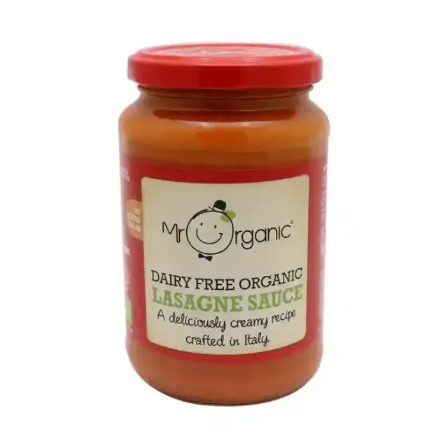 Mr Organic Vegan Creamy Lasagne Pasta Sauce 350G