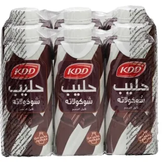 KDD Chocolate Milk Low Fat 250mlx6 Pieces