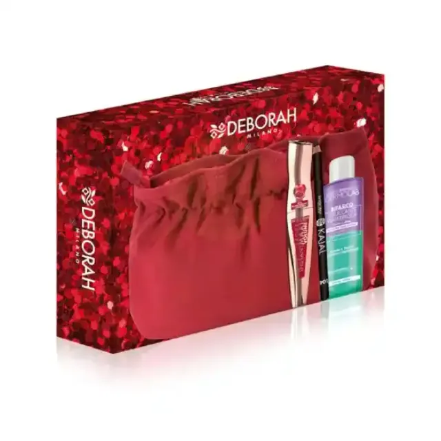 DEBORAH ABS MAKEUP REMOVER RED SET